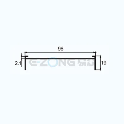 JH096 Aluminum Profile for Filter