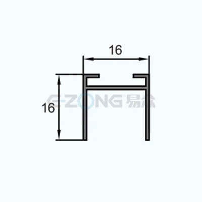 JH0016 Aluminum Profile for Filter