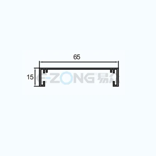 JH065 Aluminum Profile for Filter