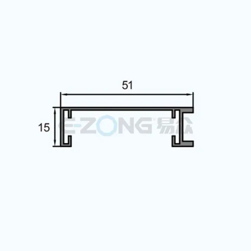 JH051A Aluminum Profile for Filter
