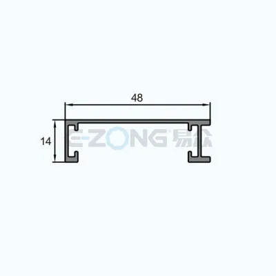 JH048A Aluminum Profile for Filter