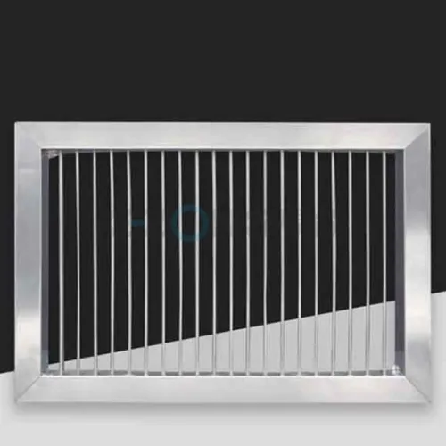 BX-003 SUS Square single layer bar grille
