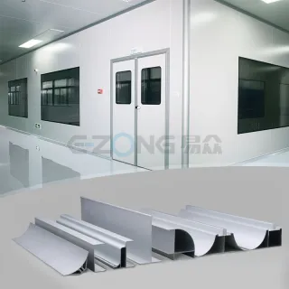 Cleanroom aluminium profielonderdelen