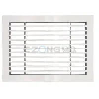 FK009-15° Linear bar grille with 15° angle blades