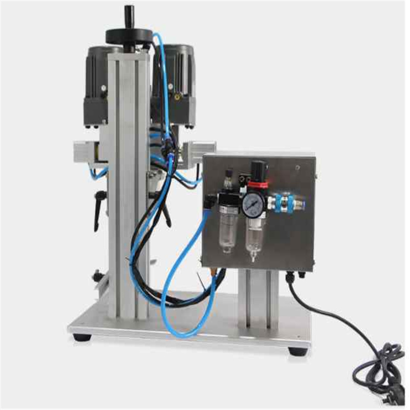 Tabletop screw capping machine for small business