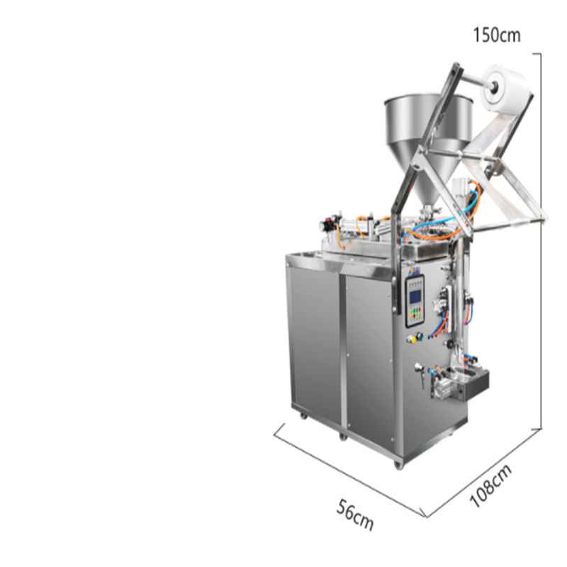 Automatic liquid paste packaging machine for small business