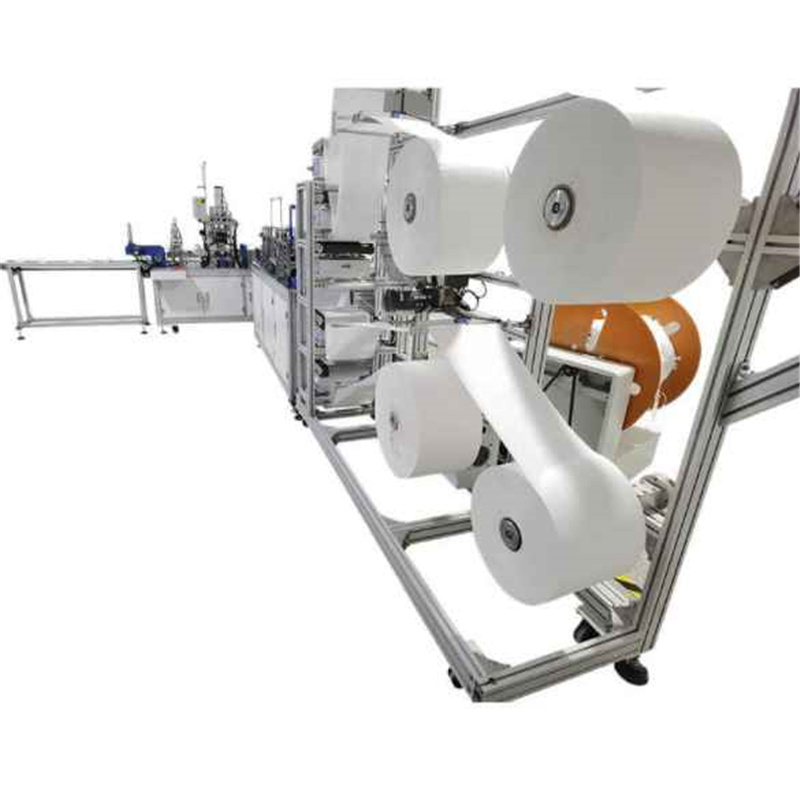 Automatic high speed KF94 3D mask machine