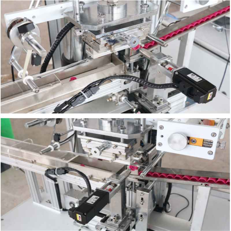 Automatic hot stamping machine for bottle caps