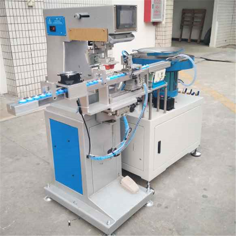 Automatic pad printing machine for plastic piece crafts toys