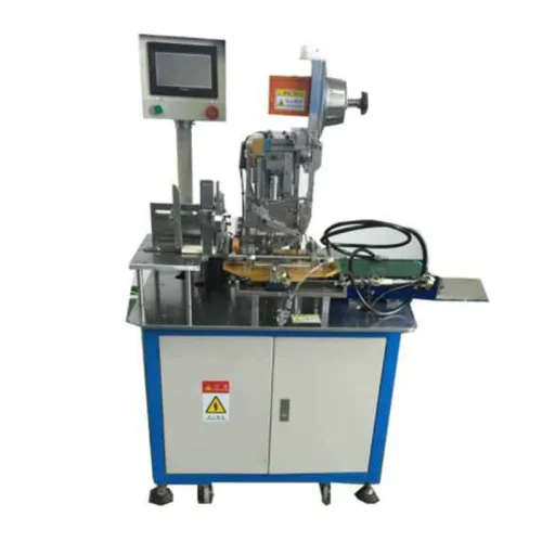Automatic tag eyelet fixing machine