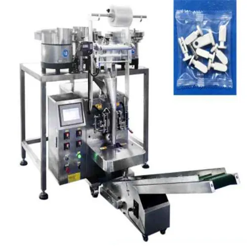 Automatic counting packaging machine for hardware