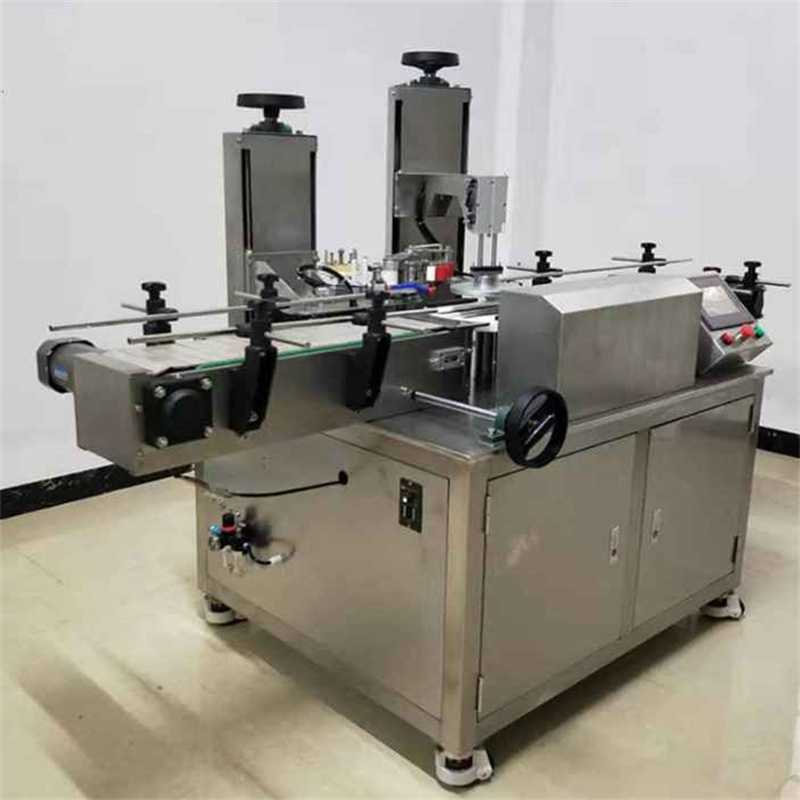 Automatic tin can foam box taping tape sealing machine