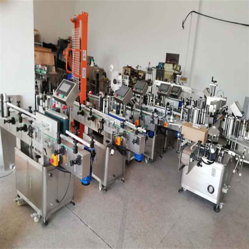 Automatic three side labeling machine for edible oil