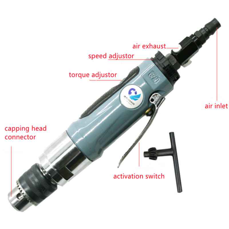 Handheld screw capping machine