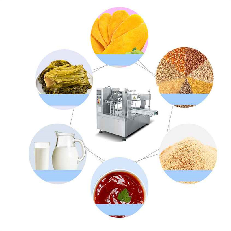 AZONE MACHINERY--Factory for Rotary premade pouch liquid paste filling ...