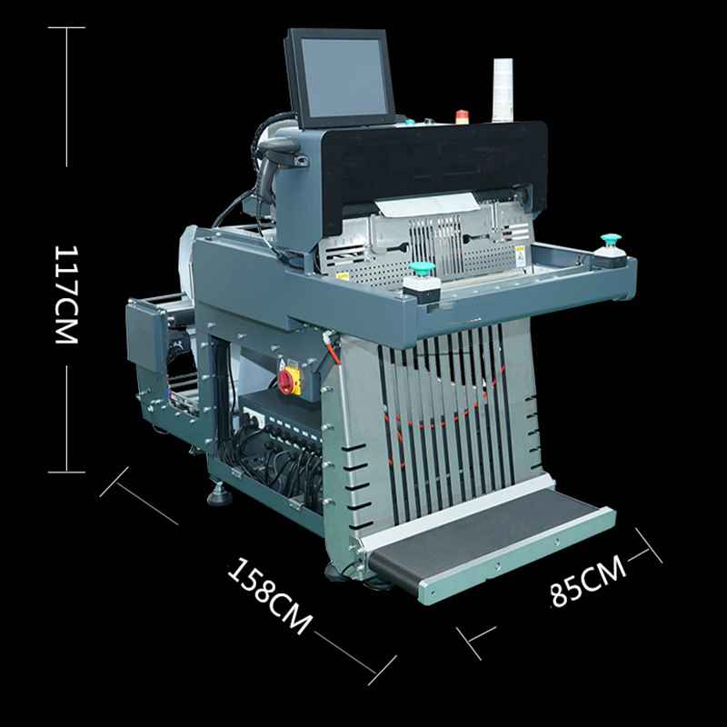 Semi auto parcel pouch closing machine