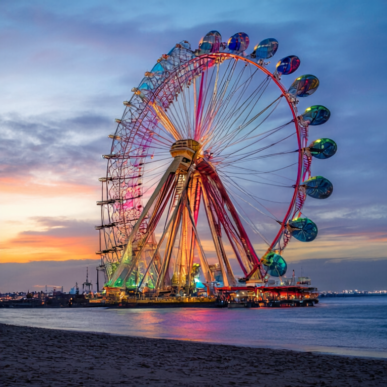 Ferris wheel image