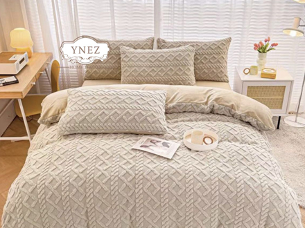 Home Thick Fleece Bedding Set