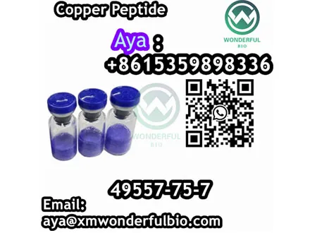 CAS 49557-75-7 Copper Peptide 99% Purity