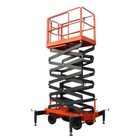 Full Electric Hydraulic Mobile Scissor Lift