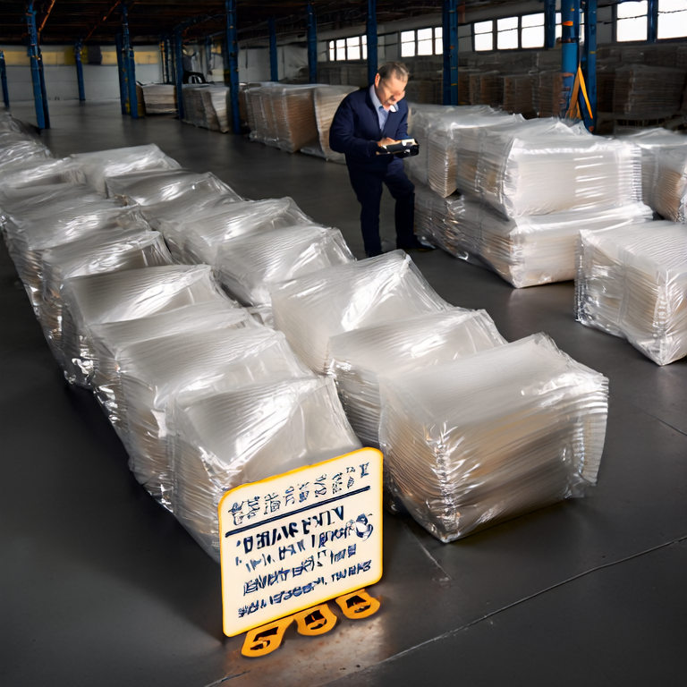 Storage and Handling Tips for Pallets of Plastic Roll Bags