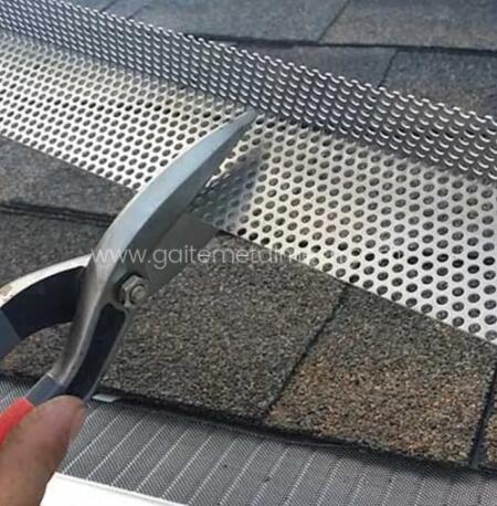 Perforated Gutter Guard Mesh