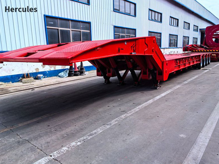 4 line 8 axis Hydraulic Modular Trailer