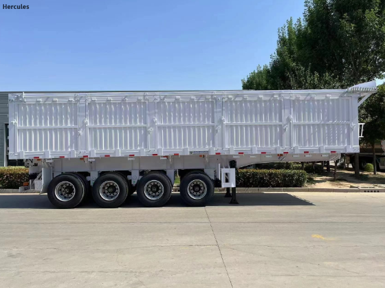 Four Axle Overturning Dump Truck