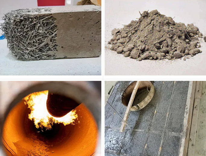 High Temperature 310 Stainless Steel Fiber for Refractory