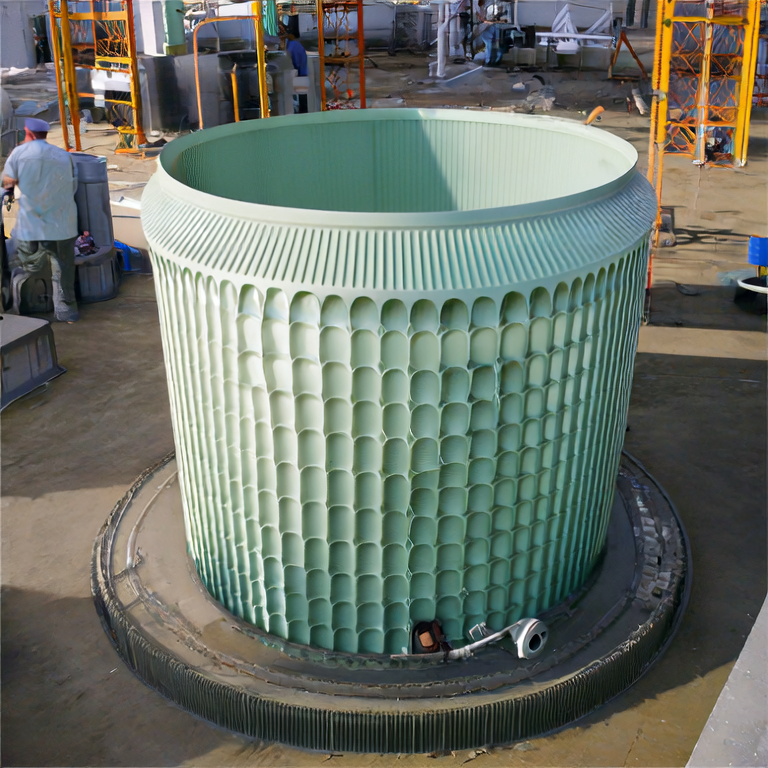 FRP Cooling Tower Installation