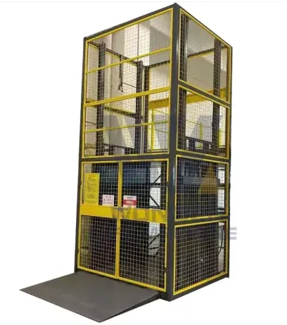 Guide Rail Cargo Lift