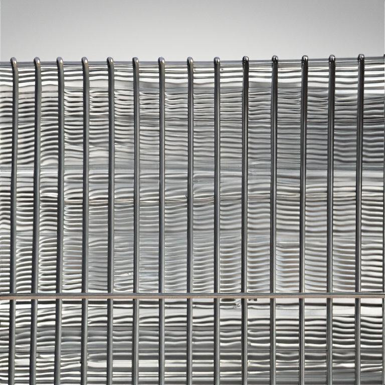 Galvanized welded wire mesh for water treatment filter cages
