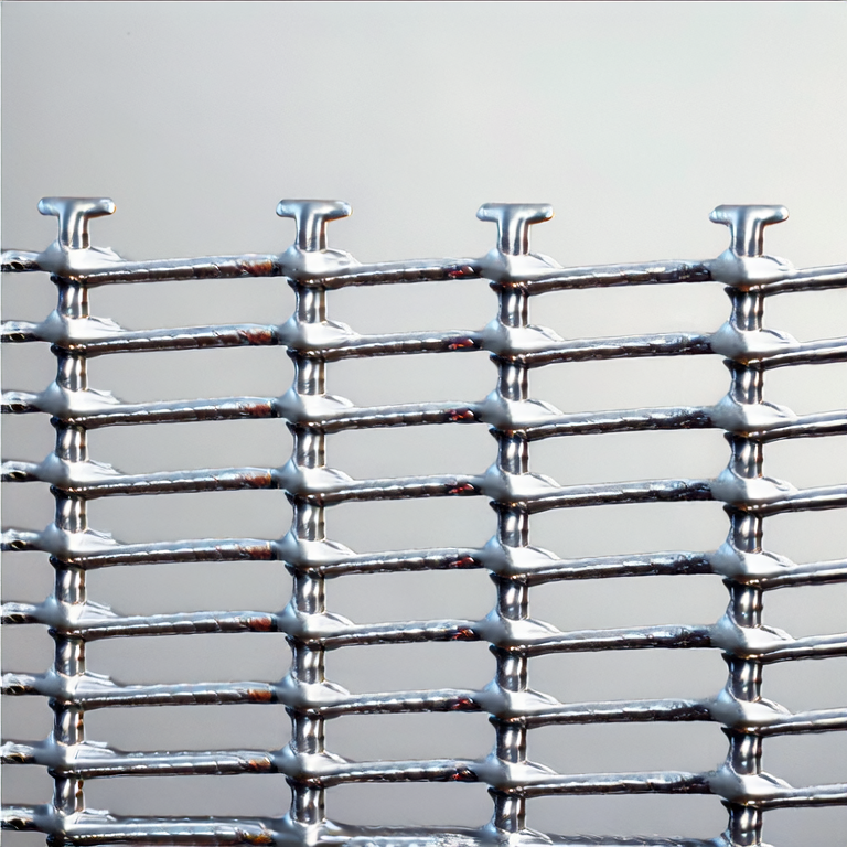 Galvanized welded wire mesh filter basket