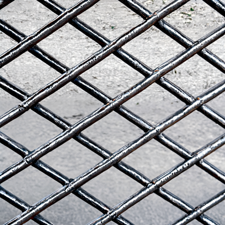 Galvanized mesh for agriculture