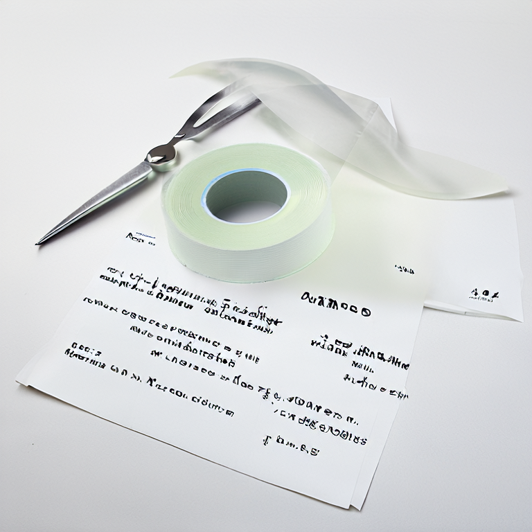 How do I apply adhesive tape for maximum effectiveness?