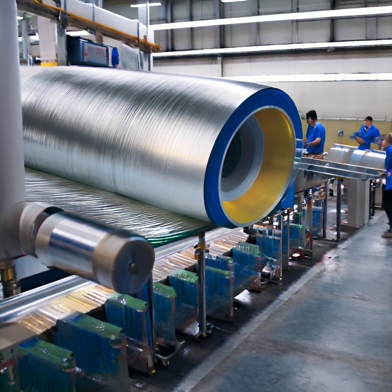 How is adhesive tape manufactured?