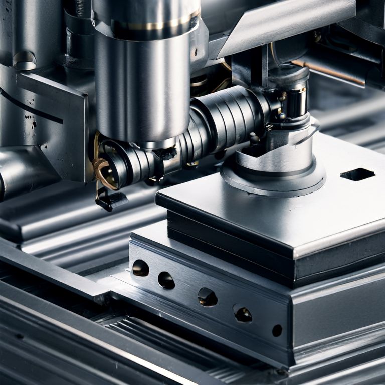 Mold Manufacturing Illustration