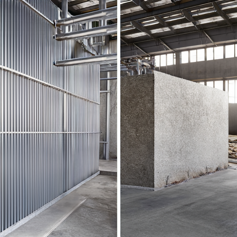 Custom steel vs concrete structure: pros and cons.