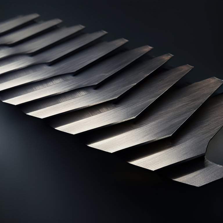 Segmented Laser Welded Blade