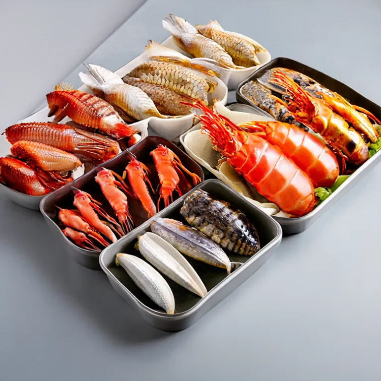 MAP Barrier Trays for Seafood Packaging