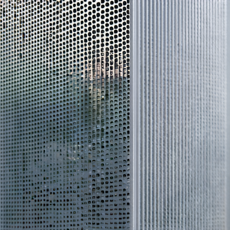 Comparison of Expanded Metal and Micro Perforated Sheet