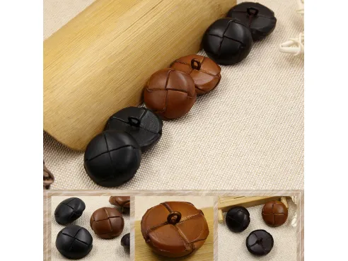 Sourcing reliable suppliers for leather covered buttons