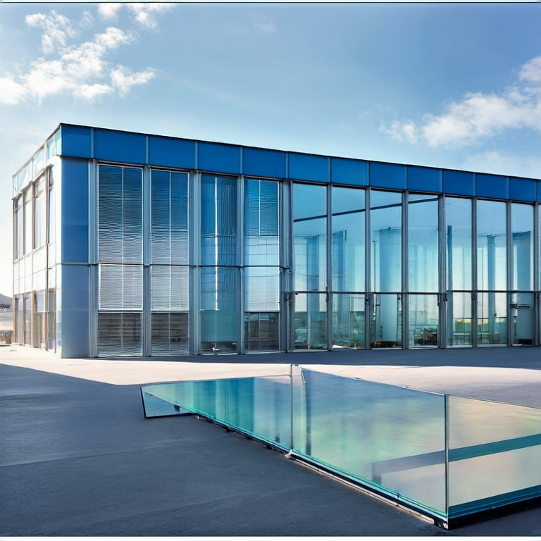 How does insulating glass improve thermal insulation in commercial construction?