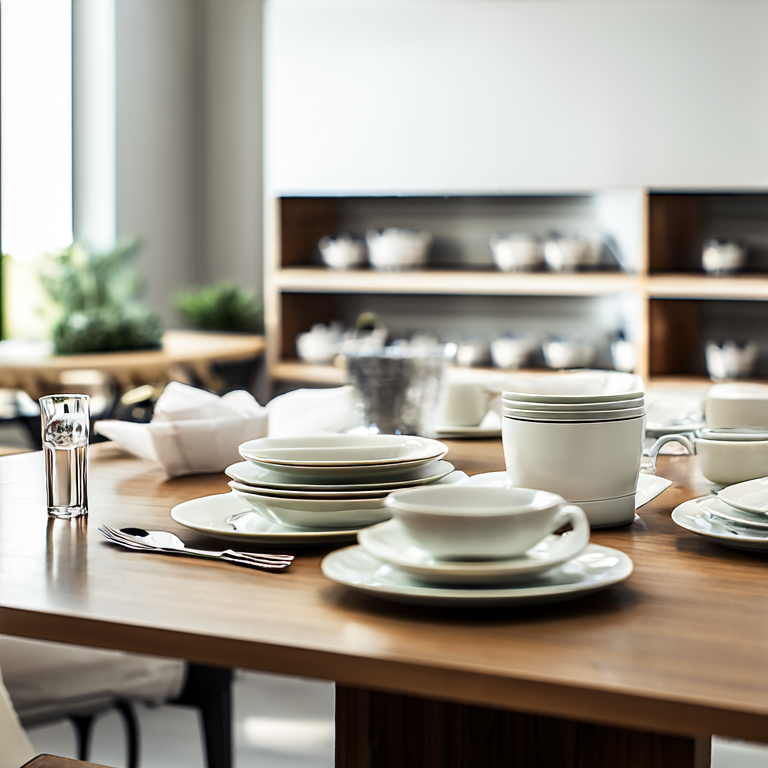 What is considered tableware?