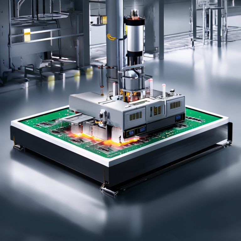 What is the reflow process of SMT?