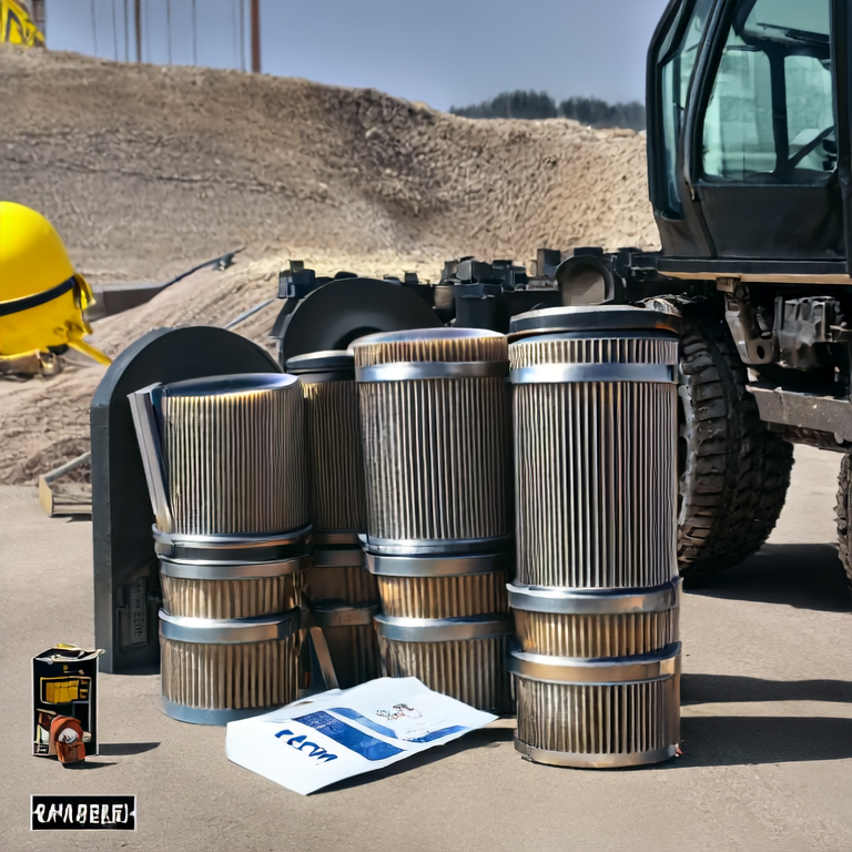 Goozo Excavator Oil Filter