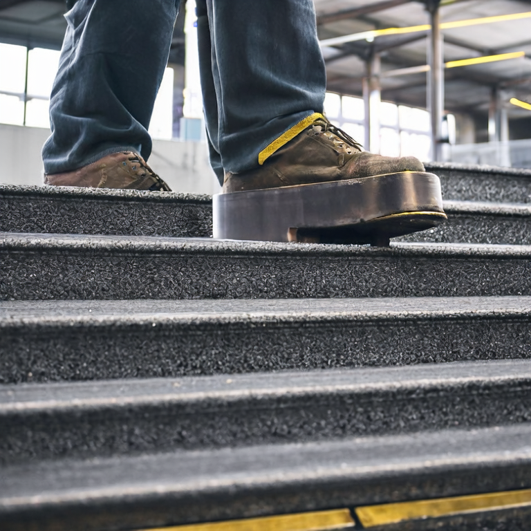 How Stair Treads Enhance Industrial Safety