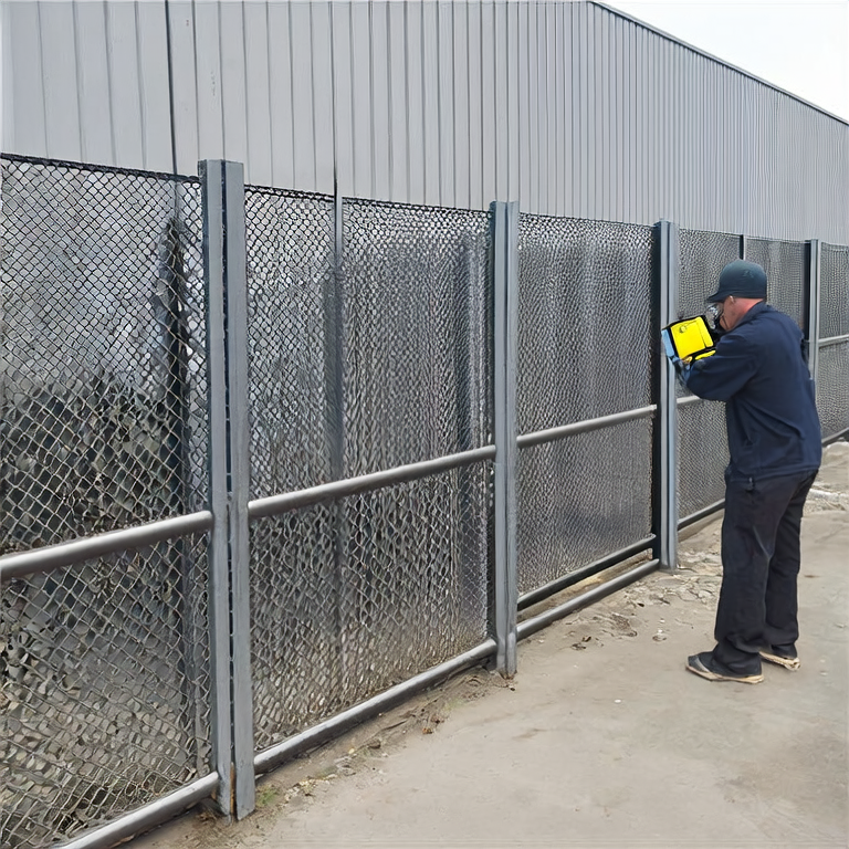 How to Install Security Metal Fence