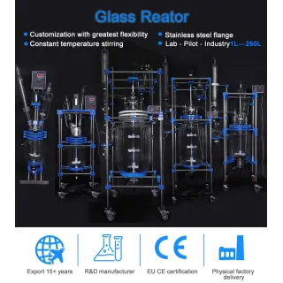 Glass reactors can be designed to be energy efficient, reducing the cost and environmental impact of their operation.
