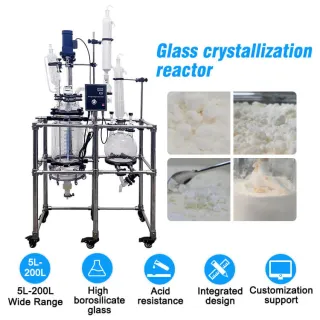 Glass reactors can be used in scientific research to explore new chemical reactions and phenomena.